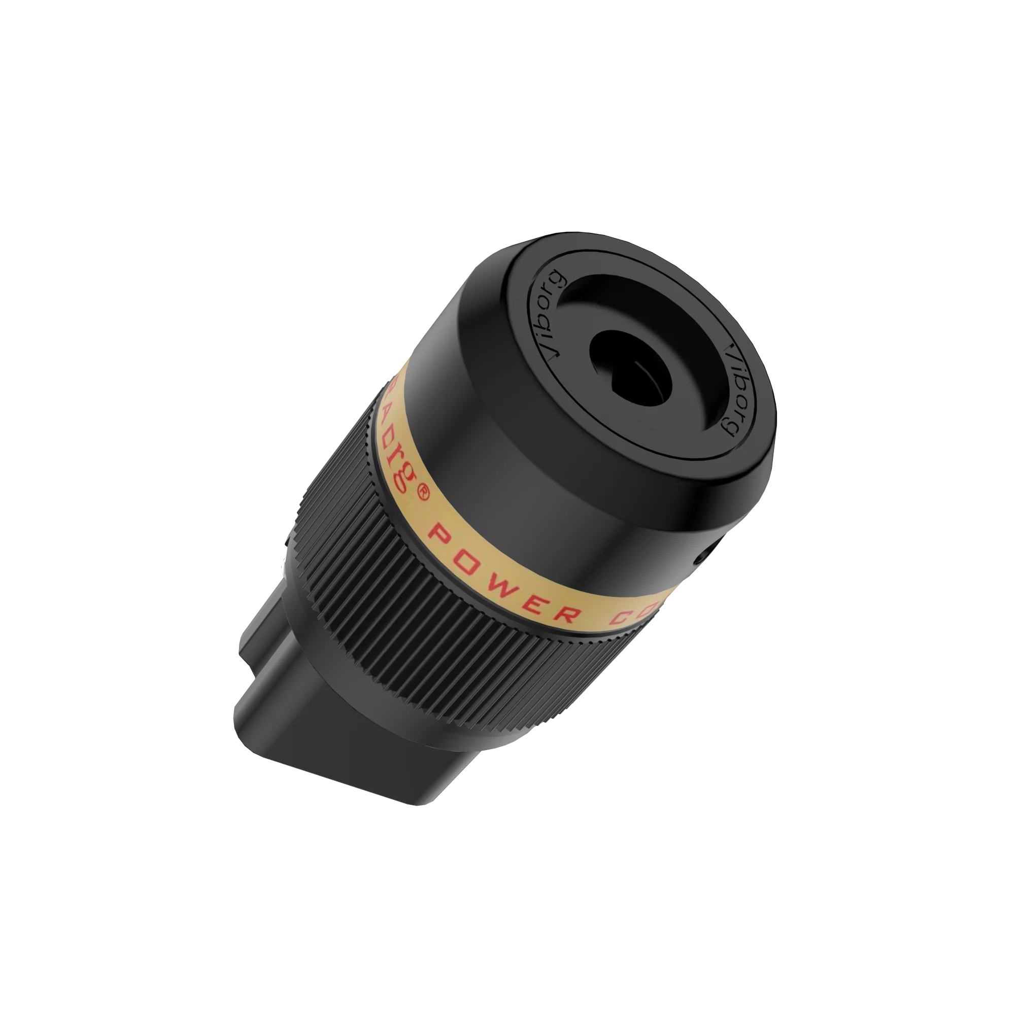 Viborg VF520/VF520S/VF520G/VF520R HIFI AC 20A enchufe hembra cobre puro rodio oro plateado conector IEC C19