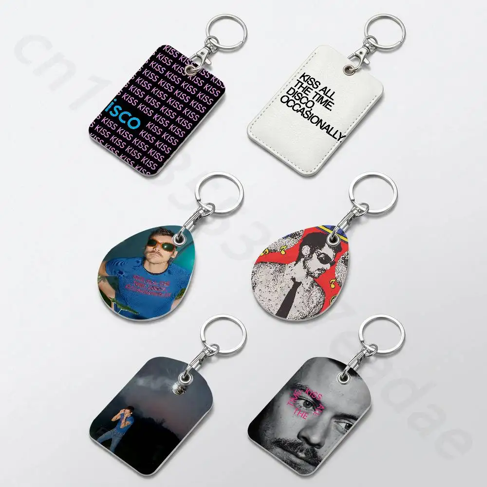Kiss All The Time Disco Occasionally HS4 Holder Keychain For Bank Business Work Card Holder Student Card Protective Case Bus