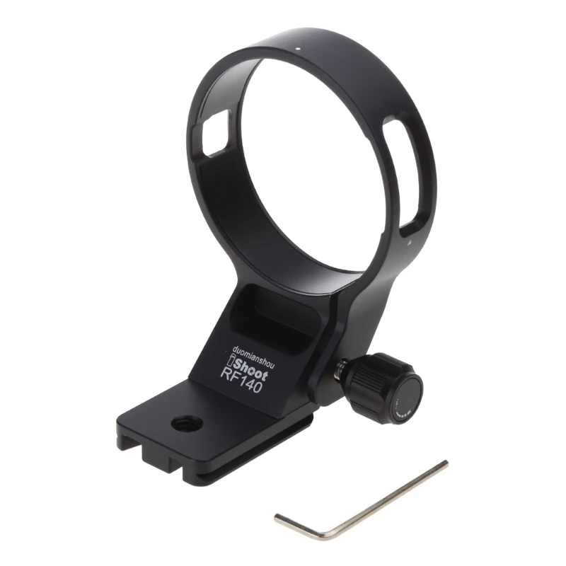 IS-RF140 Lens Collar Support for RF 100-400mm f/5.6-8 IS Lens Built-in Quick Release Plate Dovetail DropShipping