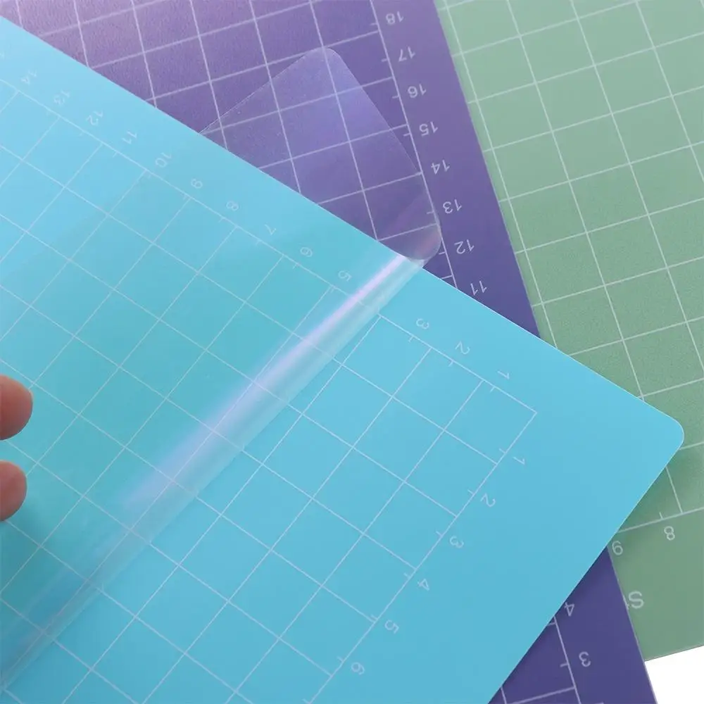 

PVC Engraving Machine Base Plate 4.5 X12 Inch Non-slip Cutting Mat Handwork Tool Adhesive Base Plate for Cricut Joy Machine