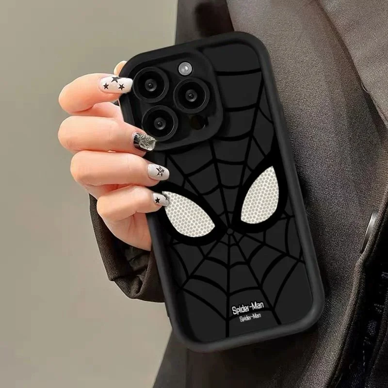 Custodia protettiva per fotocamera Spiderman di lusso per Xiaomi Redmi Note 12 11 Pro Plus 5G Turbo 11S 10S 10 9 12C 10A 10C 9A 9C 9T A1 A2