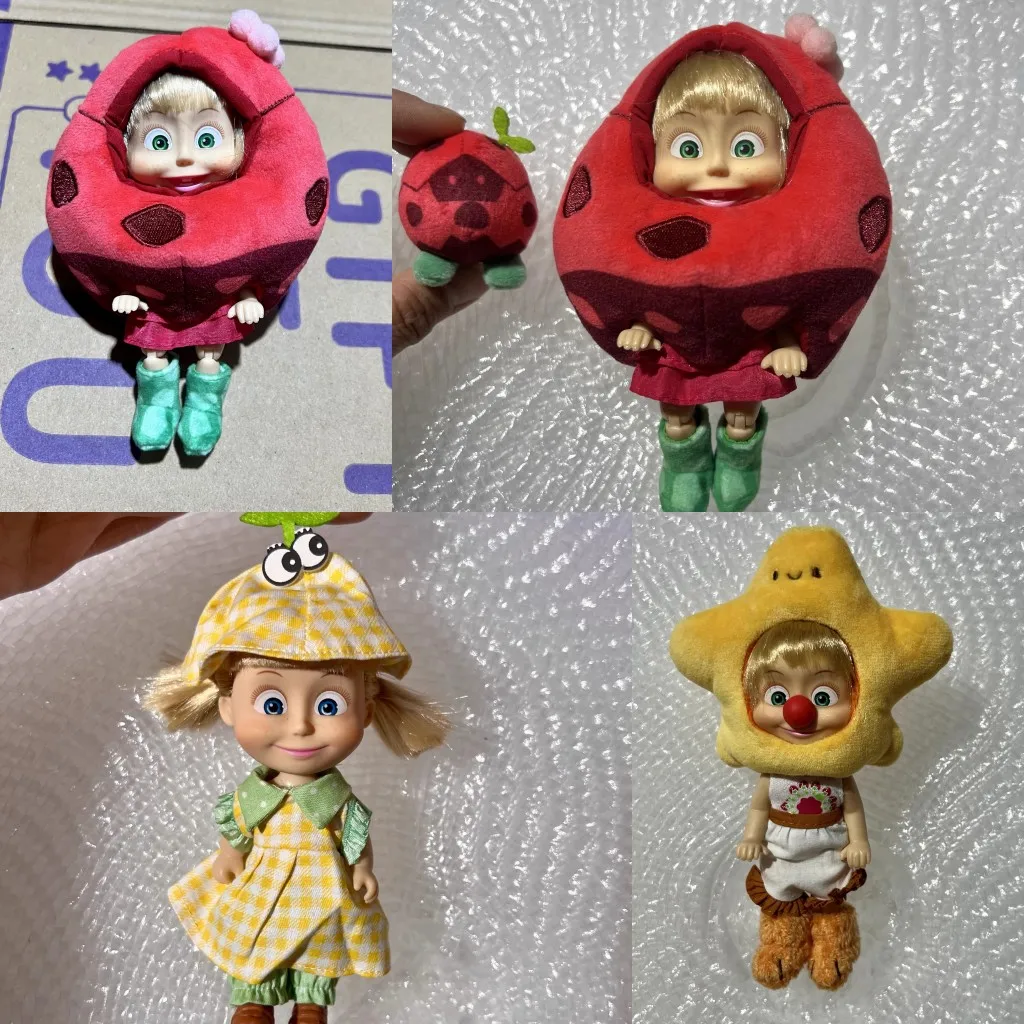 Accesorios originales para niña, muñeca única limitada, regalo para niña, 13-15cm, mini shalong, leqimowan, xiaowawa, taoxinshi