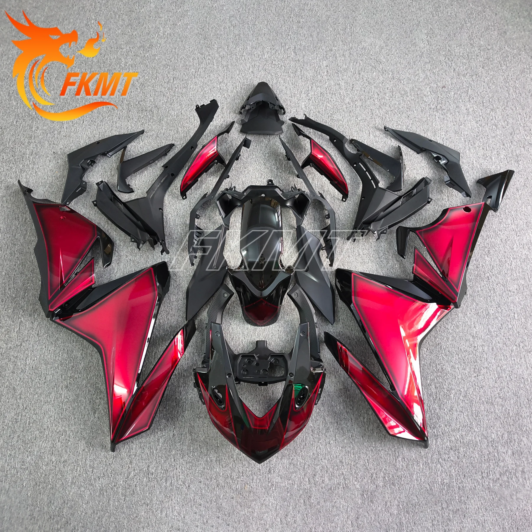 

For Honda CBR500R CBR 500R CBR500 R 2019 2020 2021 Body Full Fairing Kit Cowl Kit Motorcycle Bodywork ABS Injection Red Black