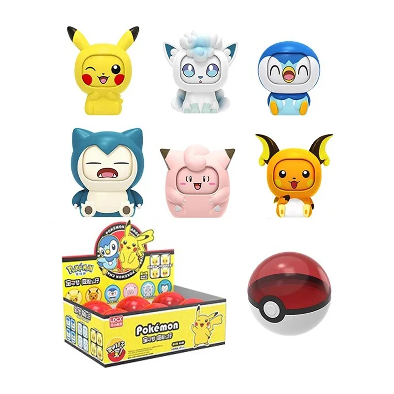 pokemon-face-changing-doll-fourth-generation-anime-figure-pikachu-raichu-clefairy-snorlax-pokemon-toys-pokeball-christmas-gifts