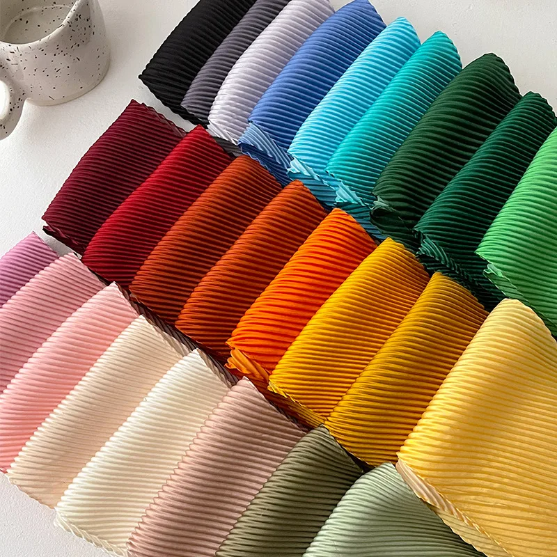 Solid Color Headbands Crinkle Neck Scarves Women Long Headband Hair Scarfs Fashion Hairband Skinny Bag Scarf For Ladies 10*130CM