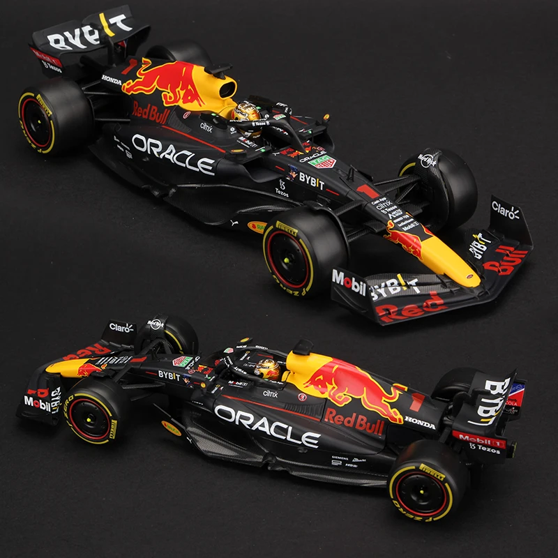 Bburago 1:24 RedBull RB18 2022 F1 Racing Alloy Car Model #1 Max Verstappen Formula Die Cast Vehicles Toys Diecast Voiture Gift