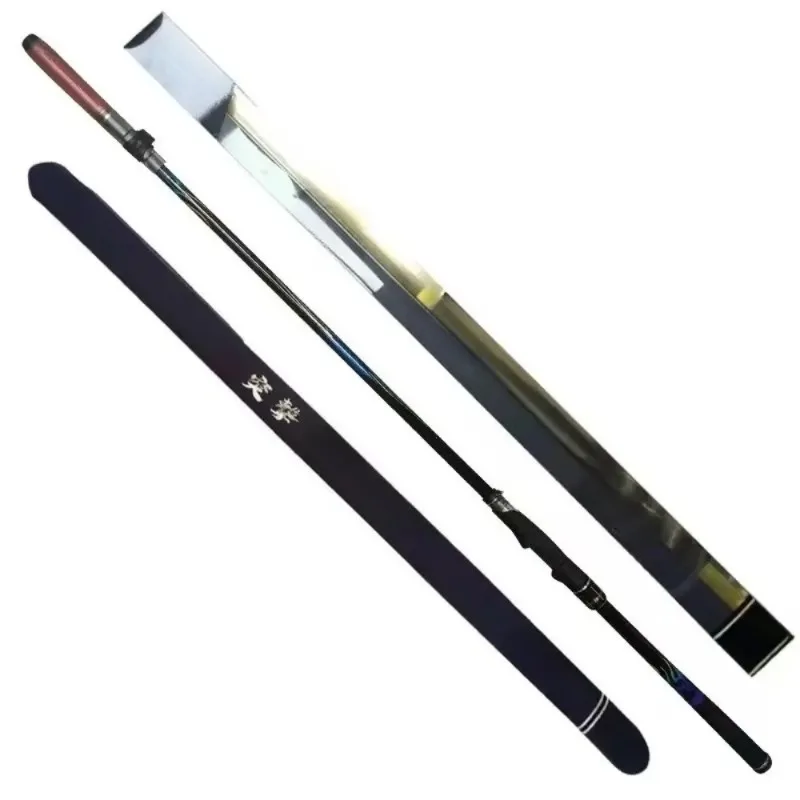 ultra-light and ultra-hard carbon rock fishing rod with full tilt ring sensitive positioning, suitable for bottom fishing
