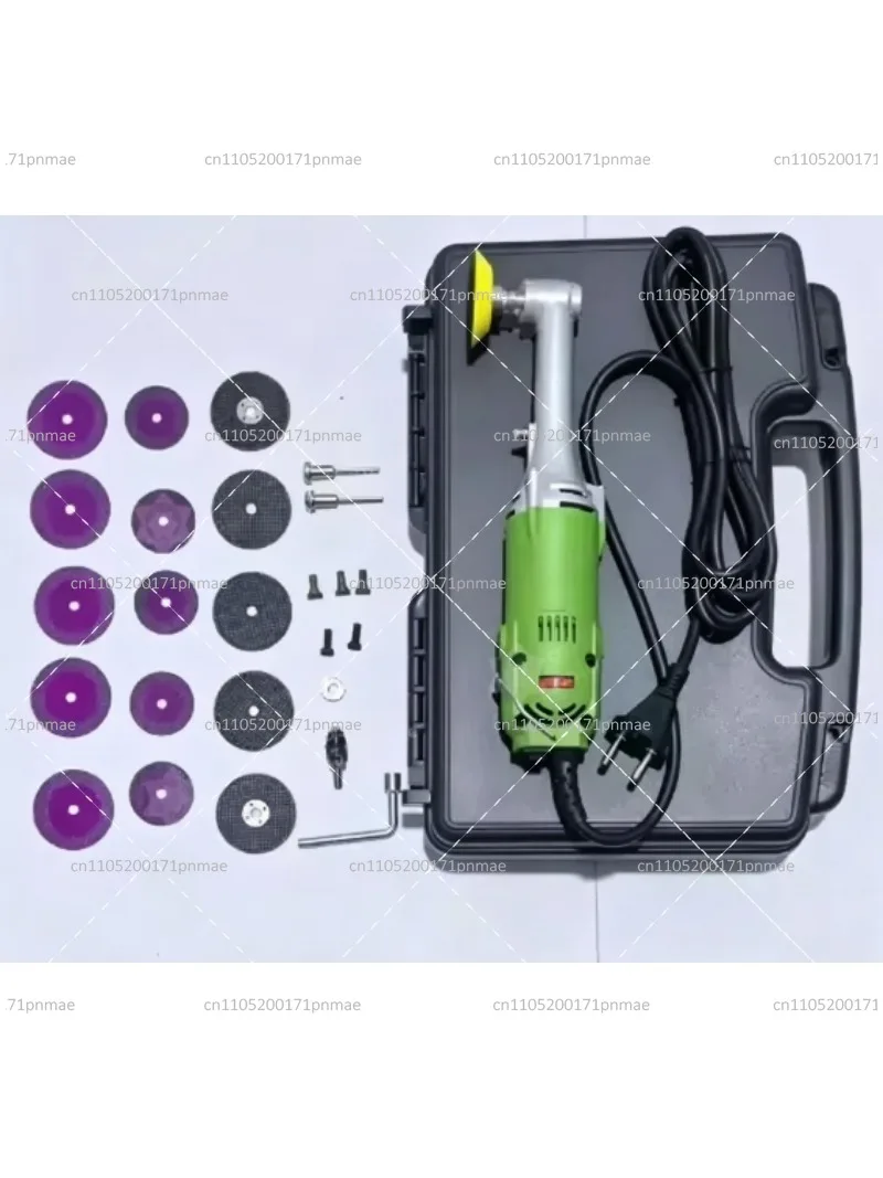 Right Angle Wood Carving Electric Grinder Engraving Motor, Hanging Jewelry Mold Polishing Tool for Ceramic Tile Cleaning