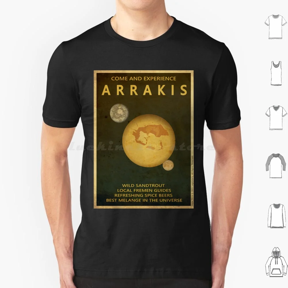 Arrakis-Come And Experience! T Shirt Men Women Kids 6xl 2020 2021 Movie Fan Art Arrakis Sandworm Sandtrout Sand Trout Sand