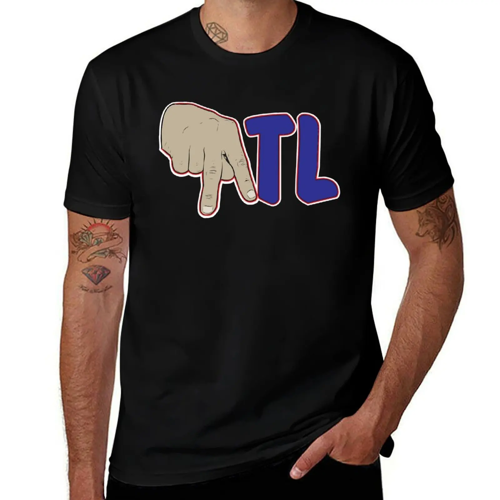 Atlanta ATL Georgia ATLien South T-Shirt Casual Loose Fit Short Sleeve T-Shirt
