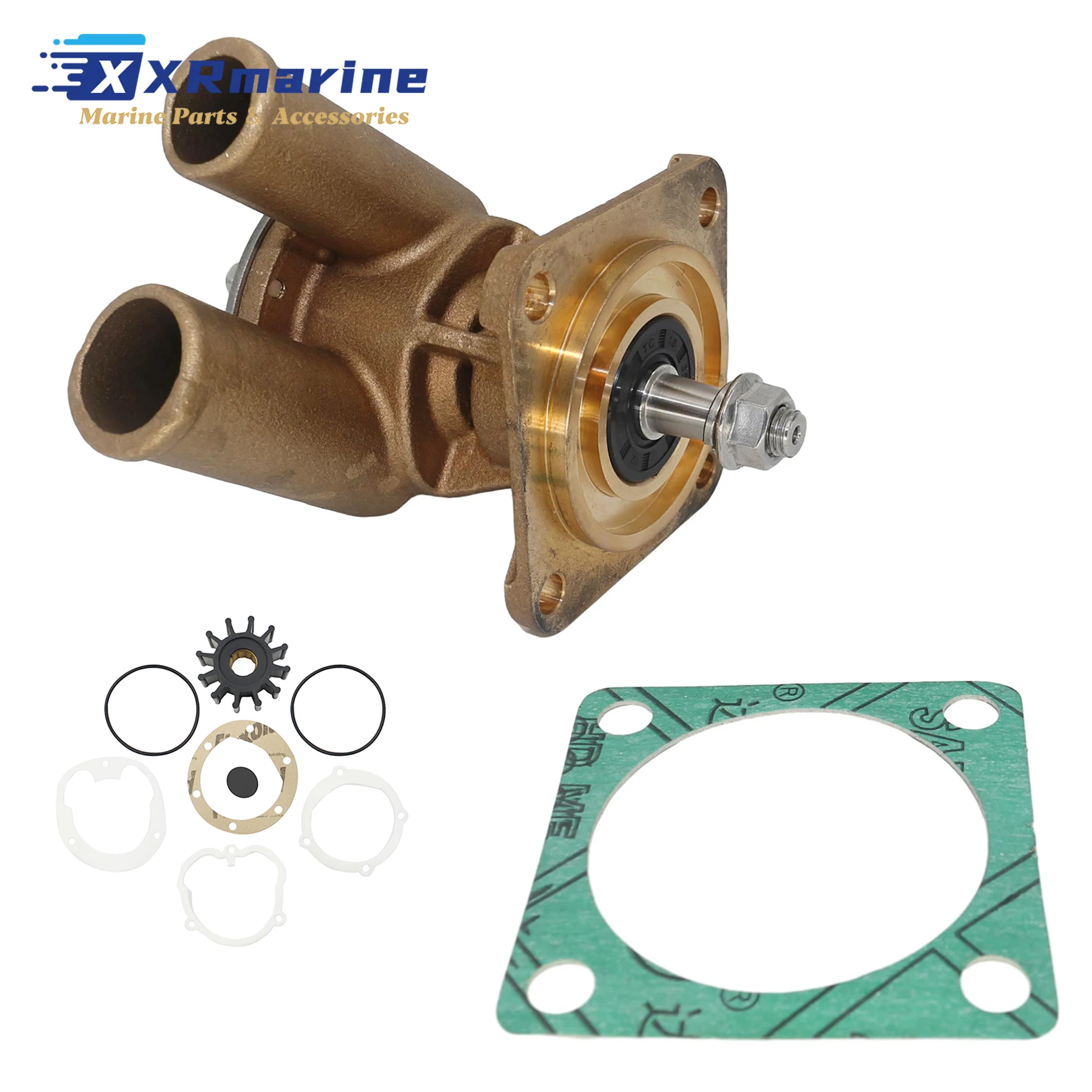 

10-13283 Raw Sea Water Pump W/ Impeller Kit Fits for SPX Flow Johnson Pumps F5B-9 10-13283-1 Replacement JPR-VP0020D