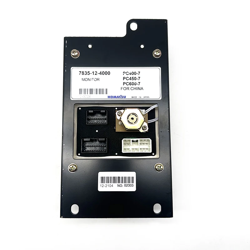 PC300-7 PC400-7 PC450-7 PC600-7 PC750-7 Excavator Monitor Display Panel 7835-12-4000 7835-12-2008 7835-12-4000