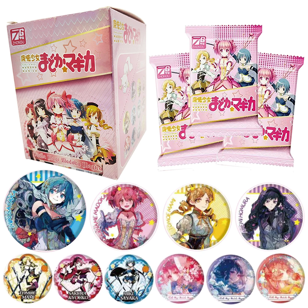 

Shining Magic Pretty Girl Japanese Anime Creative Cartoon Badge Children's Toys Exquisite Backpack Decoration Brooch Fun Gifts