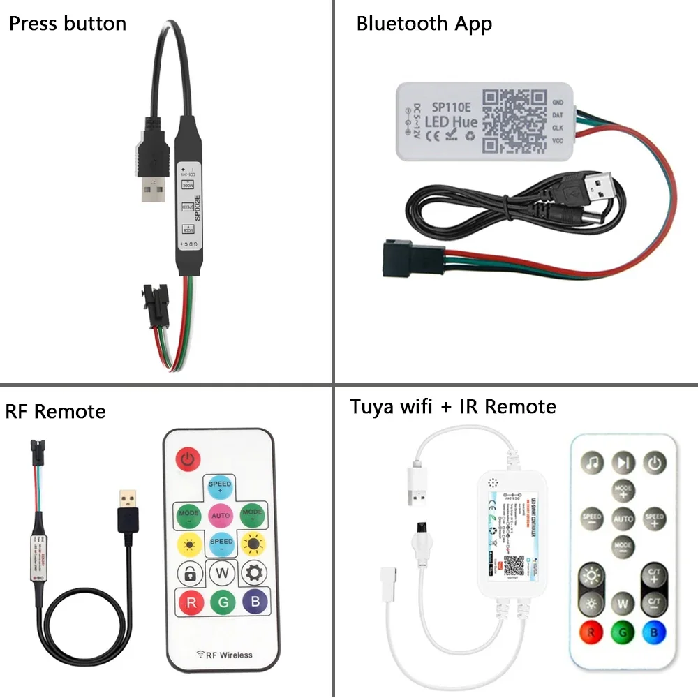 ARGB Motherboard Light Strip 5V 3PIN WS2812B RGB LED Magnetic Computer Light Bar With USB Remote Control PC Game Light Aluminum