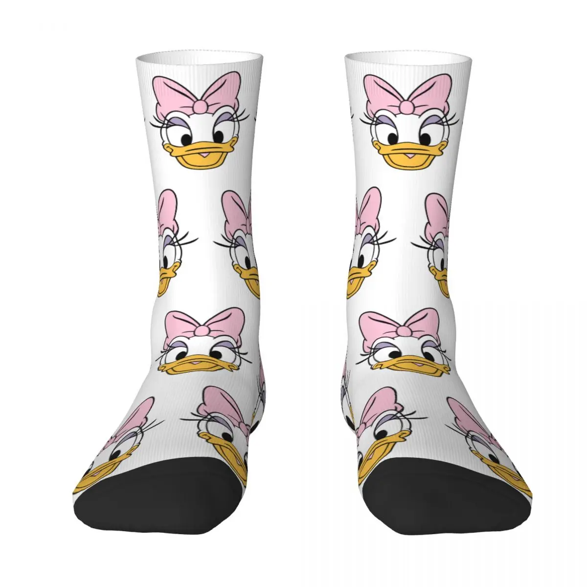 Daisy Duck Portrait Socks Retro Stockings Spring Non Skid Adults Men Socks Breathable Graphic Outdoor Sports Socks