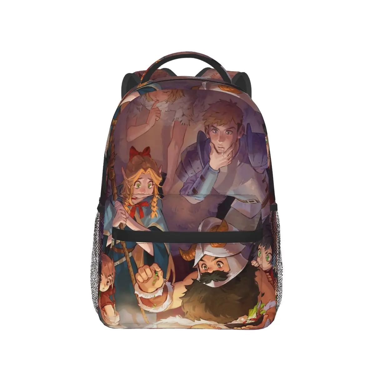 

Delicious In Dungeon Meshi Anime Backpack Hot Sale Daypack Large Capacity Boys Girls BookBag School Bag Shoulder Bags for Unisex