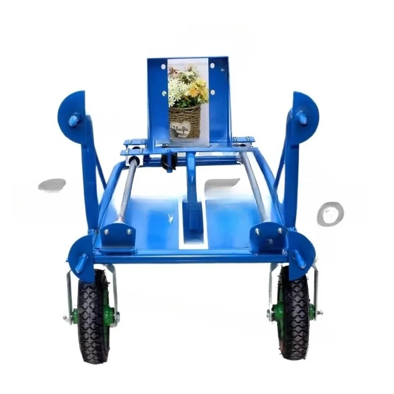 Hand Push Foot Operated Ground Drilling Stand, Manual Agricultural Hole Digger Bracket, Small Planter Support Rack