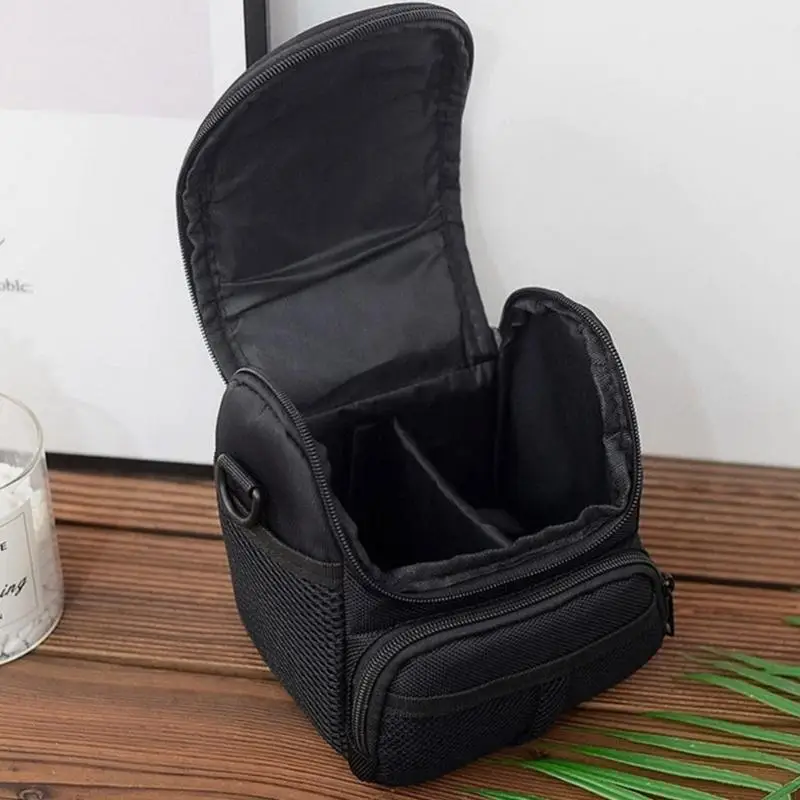 Lightweight Nylon DSLR Camera Bag Sponge Cushion Shockproof Design K1KF