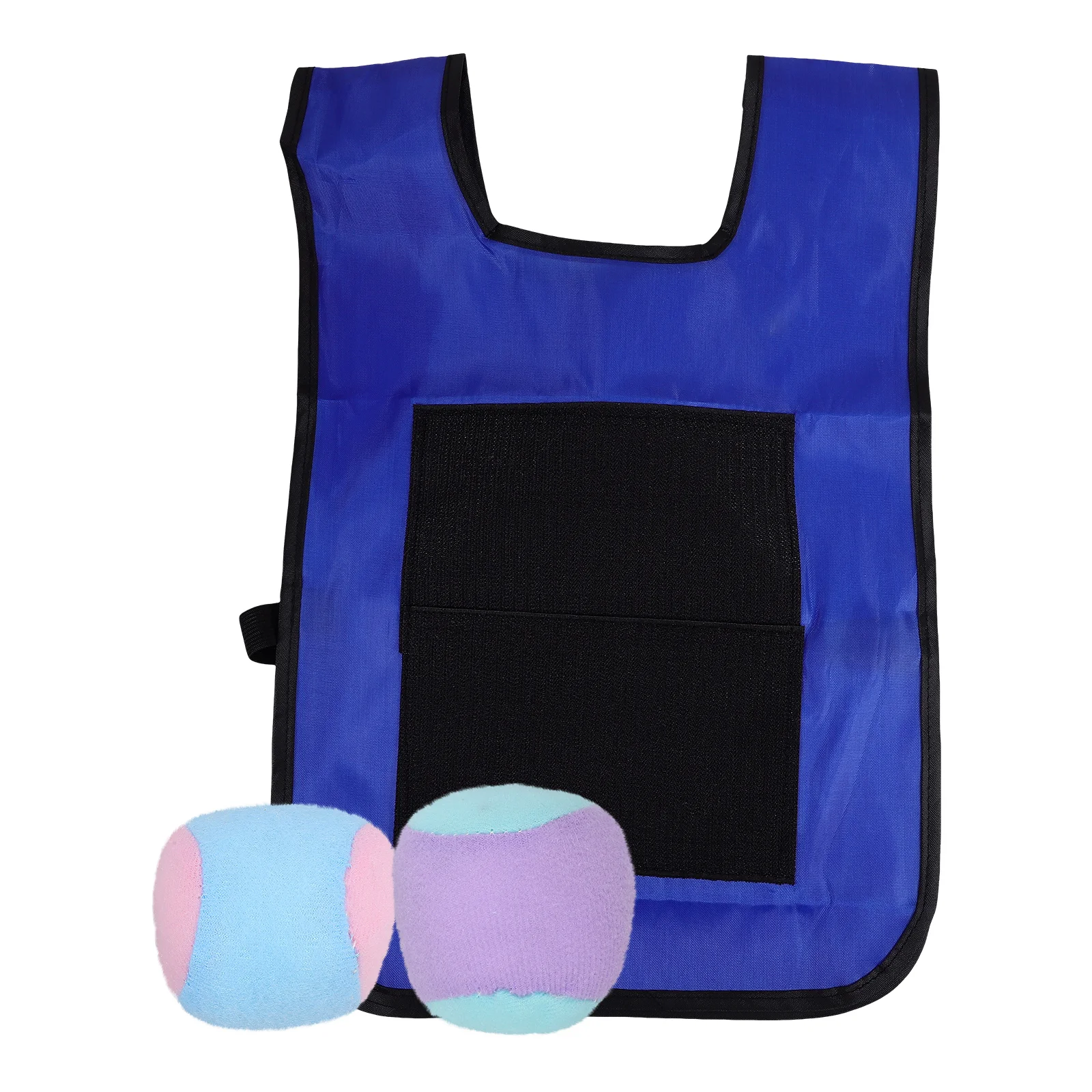 

Sticky Ball Vest Game Props for Kids Viscous Three Random Color Balls Included