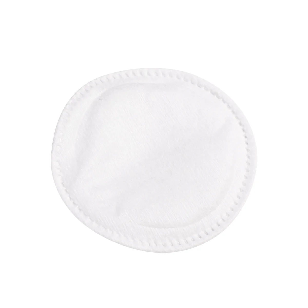 100pcs Non-woven Three Layers Fabric Pads Makeup Remove Pads Nail Polish Remover Round Facial Cotton Pads (White)