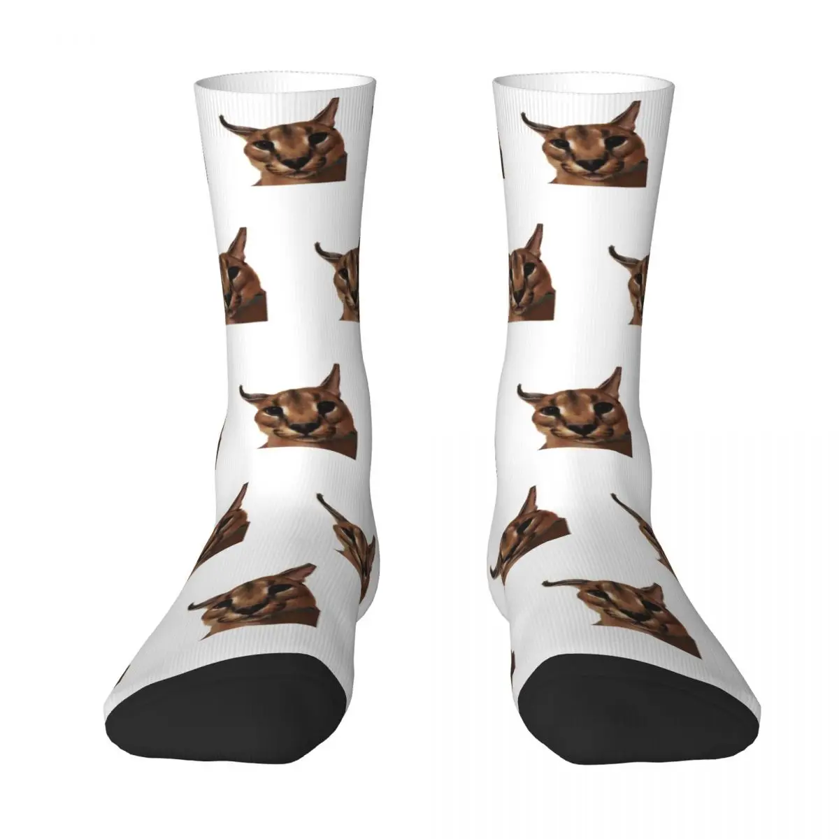 

Big Floppa Animal Cat Socks Harajuku High Quality Stockings All Season Long Socks Accessories for Man's Woman's Birthday Present