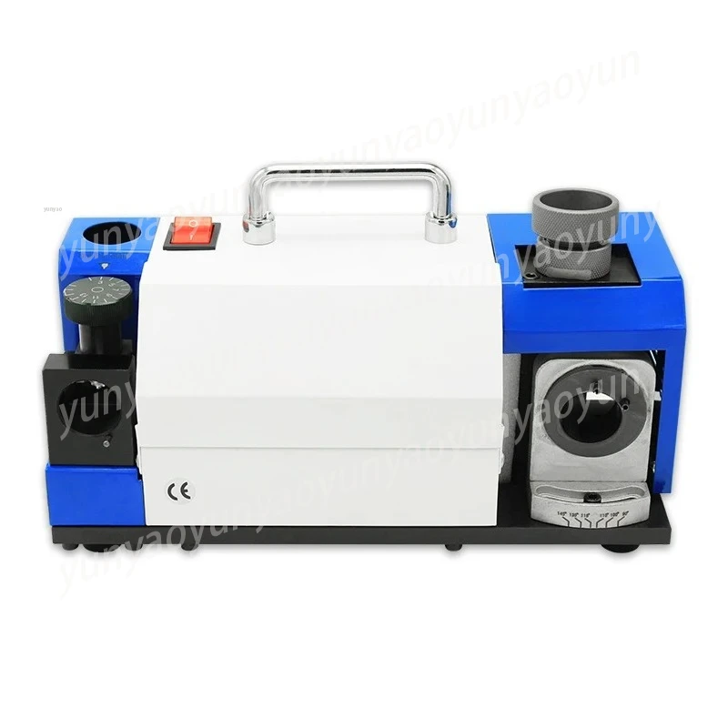 3-13MM Twist Drill Grinder Desktop Drill Grinder Automatic Small Knife Drill Special Tool Grinder 90-140° Angle Adjustme