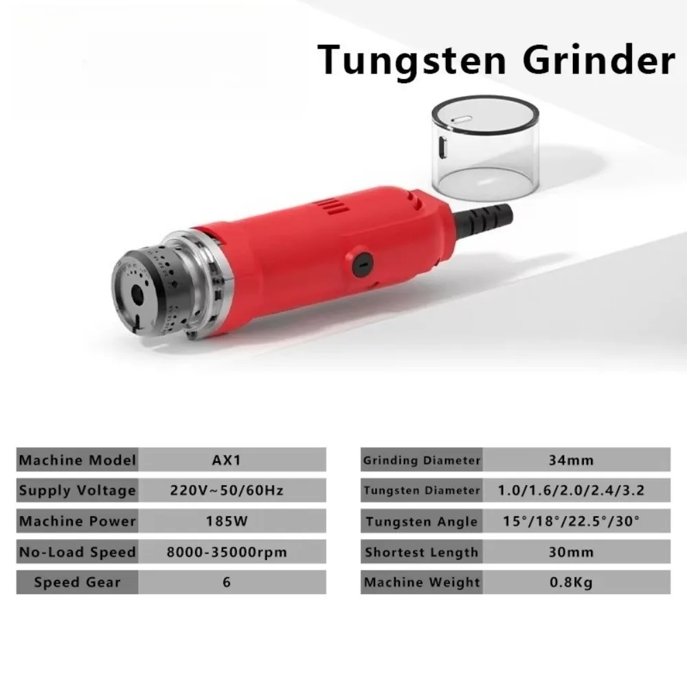 Tungsten Needle Sharpener TIG Welding Electrode Holder Handheld Tungsten Rod Grinder Tungsten Electrode Grinding Tool