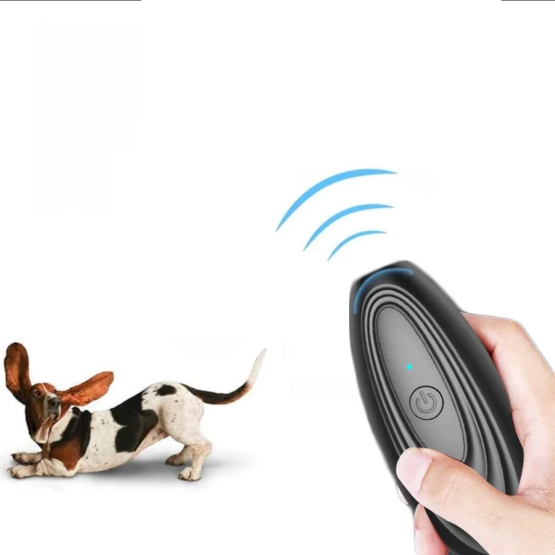 Multifunctional Eco-friendly Portable Ultrasonic Dog Repeller With Anti Barking Stop Training Device