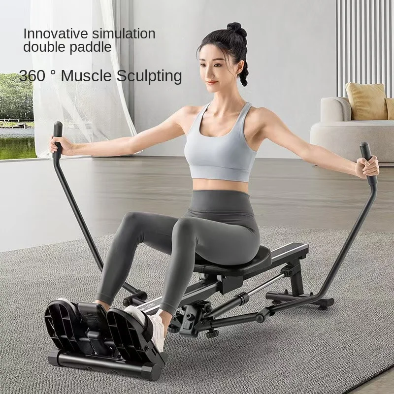 Hydraulic Rowing Machine Silent Rowing Machine Weight Loss Household Fitness Equipment Indoor Workout Machine