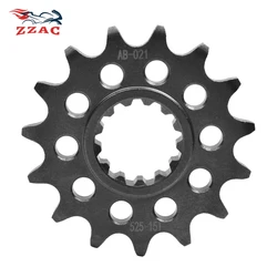 525 Chain 15T 16T 20CrMnTi Motorcycle Front Sprocket For YAMAHA Tenere 700 FZ-07 MT-07 XSR700 YZF-R7 FZ8 MT-09 YZF-R1 MT-10