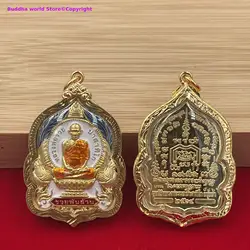 GOOD Asia Thailand temple Luang Pu Tim God of wealth Buddha figure Pendant Effective Amulet Bring good luck Recruit wealth