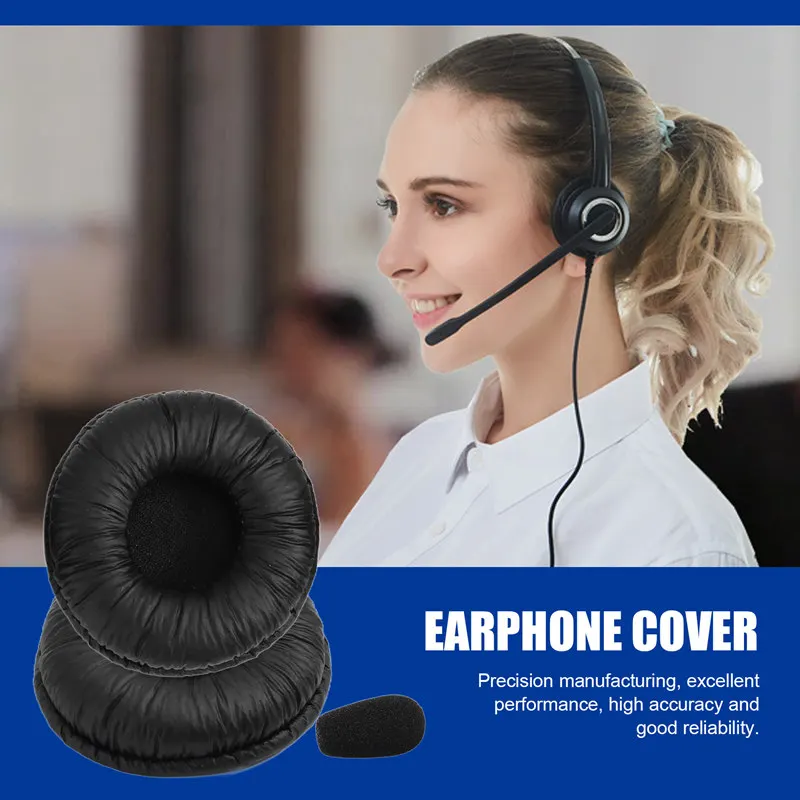 Headset Ear Cushions, Earpads Replacement Ear Pad Covers For Jabra PRO 920 930 935 9450 9460 9465 9470 Headphones image 6