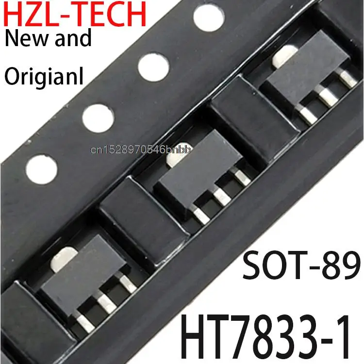 10PCS New and Original  SOT89 HT7833 SOT 7833-1 SMD 7833-A 7833 HT7833-1