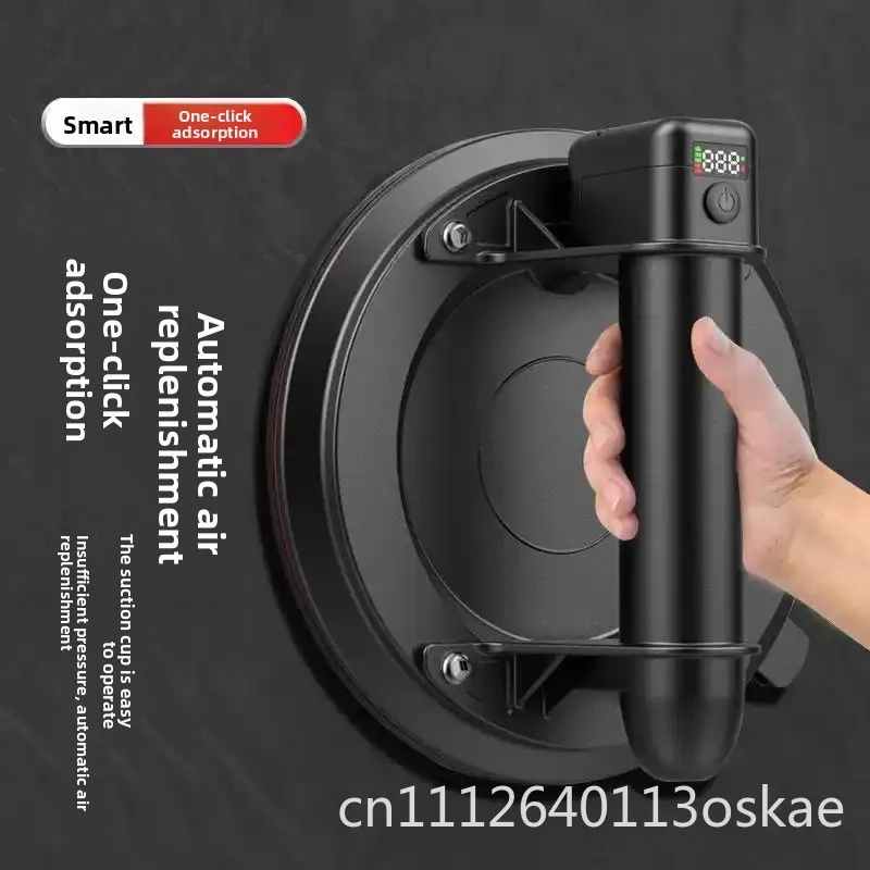 Intelligent air replenishment electric vacuum suction cup tile handling artifact glass rock slab large plate suction extractor