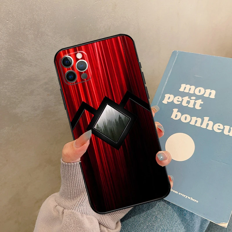 مرحبا بكم في حافظة Twin Peaks لهاتف iPhone 17 Air 14 16 15 11 12 13 Pro Max 12 mini XR 15 16 Plus 16e غطاء خلفي
