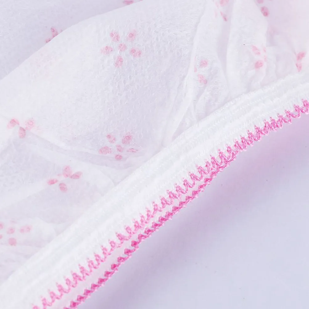 7pcs Disposable Maternity Panties for Pregnant & Postpartum Women – Seamless, High-Elastic, Soft Comfort