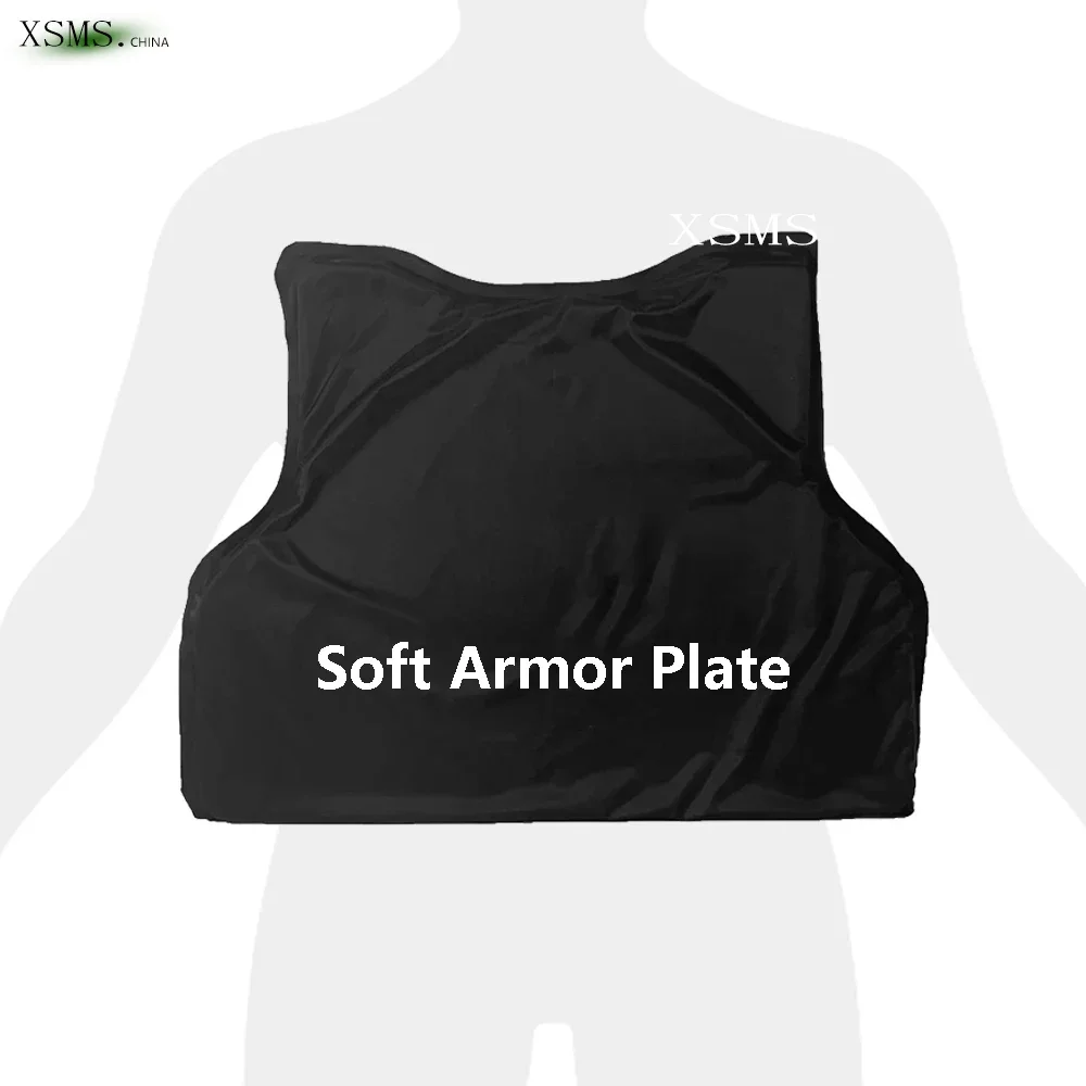 NIJ IIIA Vest Board 1/2Pcs Ballistic Soft Armor Panel Lightweight Bulletproof Plate UHMW-PE Body Armor Inserts NIJ IIIA