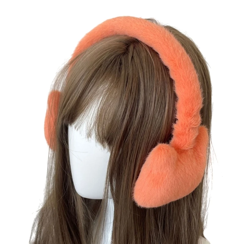 Plush EarMuffs for Women and Kids Thick Ear Warmer Furry Headband for Winter Christmas New Year Gifts Drop Shipping