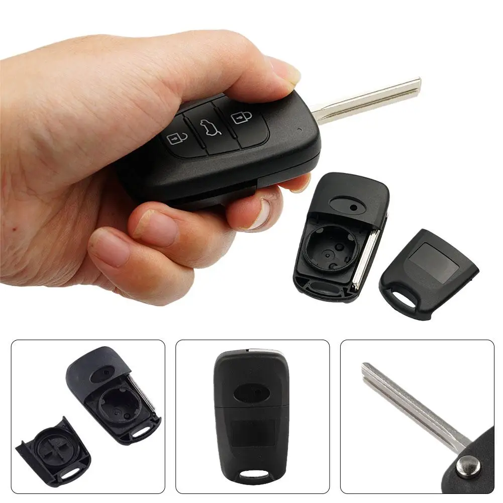 

Car Key Remote Controller Case Replace Shell For Hyundai I10 I20 I30 Ix20/30 Elantra For Kia Ceed Picanto Key Fob Case F7A8