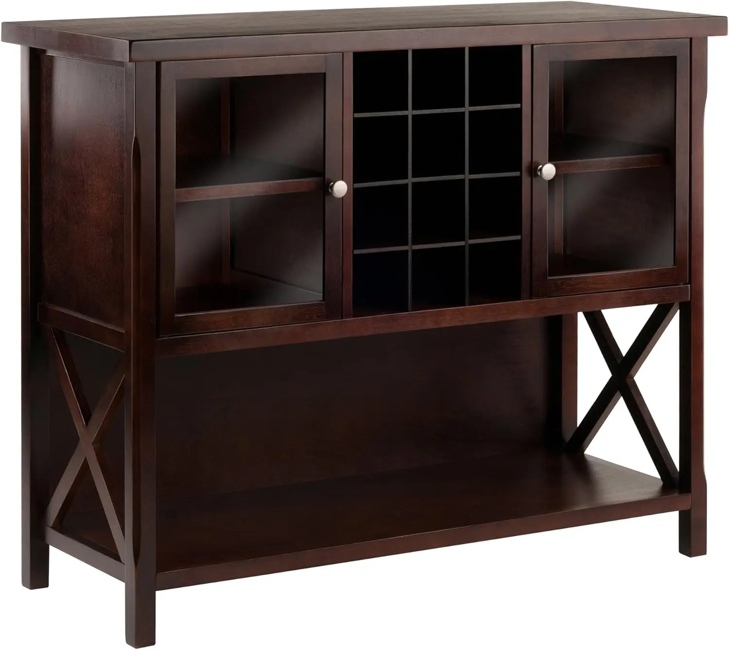 Xola Buffet Cabinet, Cappuccino