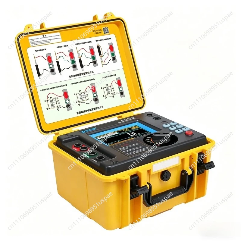 High Accuracy ETCR3520 Digital 5kV 10kV 15kV Megohmmeter High Voltage Megger Insulation Resistance Tester
