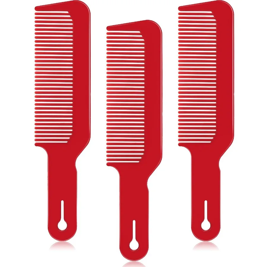 Professional Wide-Tooth Barber Comb - Lightweight Hair Styling Tool for Men & Women Salon Home Grooming