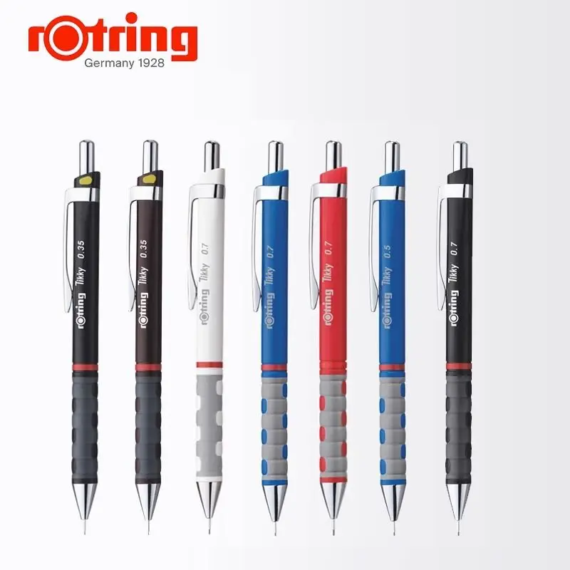 German Red Ring Automatic Pencil Tikky Genuine Super Cost-effective Press Pen Drawing Special Pen Art Writing