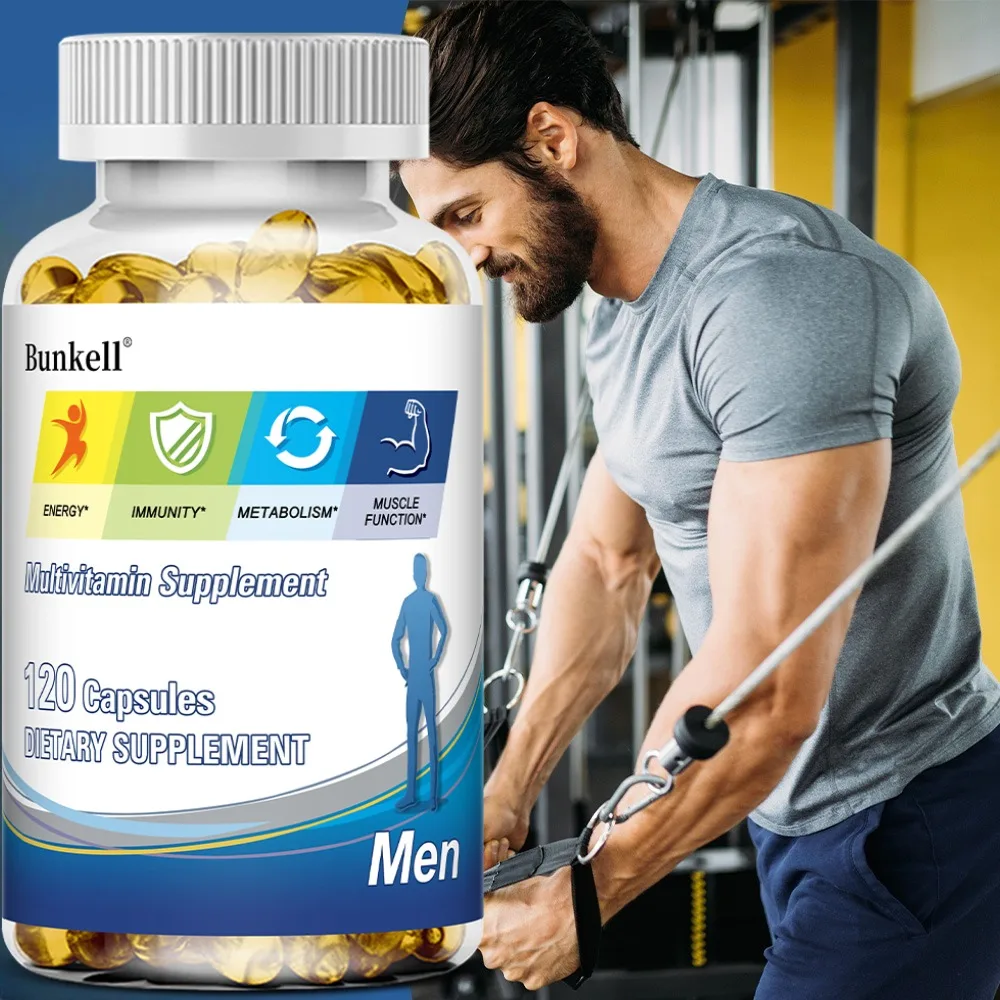 Men's Multivitamin - Improves Bone Strength, Supports Energy & Endurance, Enhances Cognition,Supports Brain,Eye and Heart Health