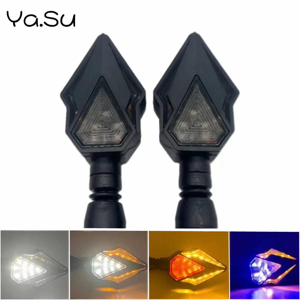 

Motorcycle LED 12V Universal Turn Signal Light IP68 Waterproof Flowing Water Type Flasher Indicator Blinker Rear Lights Lamp