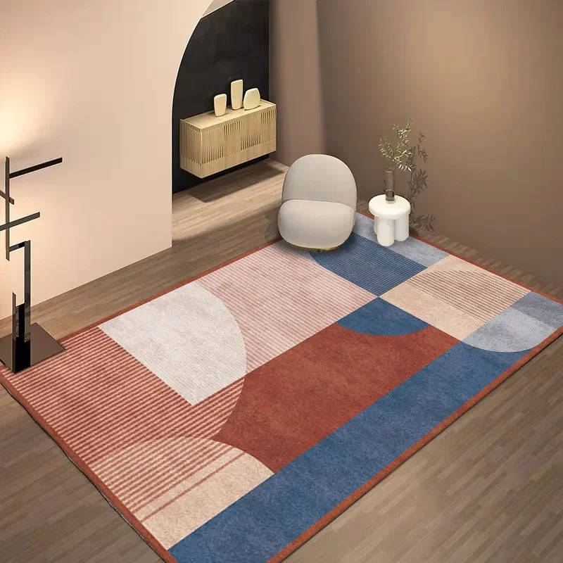 Modern Abstract rugs for living room large area carpet non-slip coffee tables floor mats Home Decoration Geometric striped rug