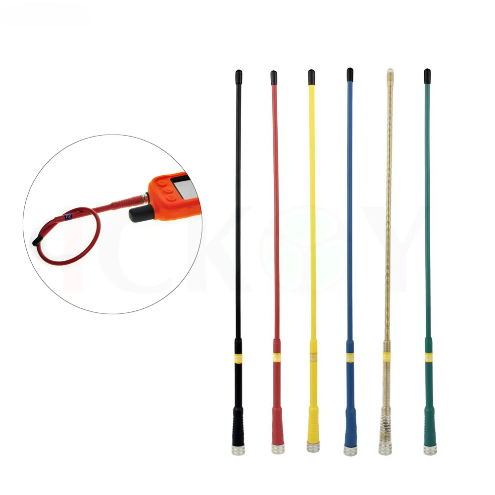 

Muti-Color Long Range 15'' 38cm Flexible Antenna for Handheld GPS Garmin Astro 430 320 900 Alpha 50 Alpha 100 200i 300i 200 300