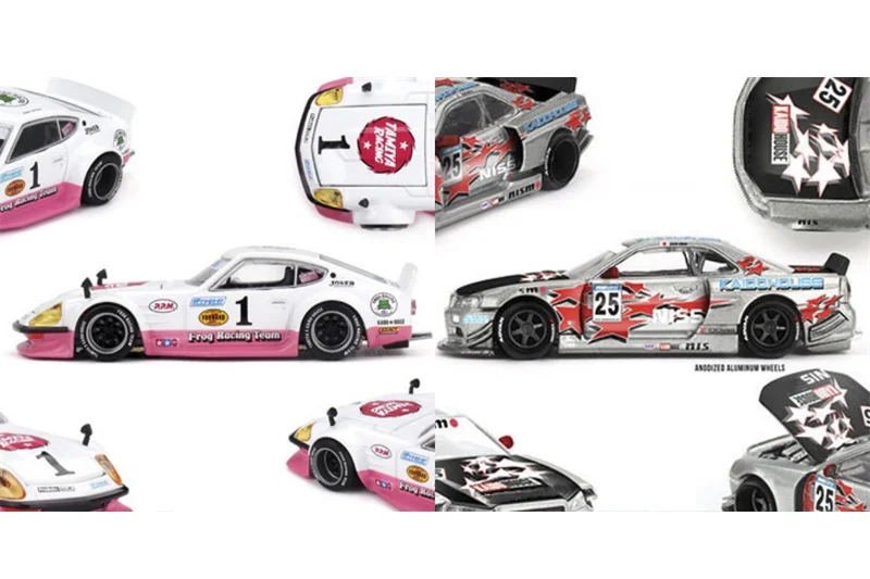 Kaido House x MINI GT 1:64 T1 PICKUP KAIDO WORKS / Fairlady Z / Kaido Star Racing Die-Cast Car Models
