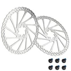 MTB Bicycle Brake Rotor 120 140 160 180 203mm 6 in Stainless Steel Hydraulic Brake Rotor MTB Road Bike Disc Brake With T25 Bolt