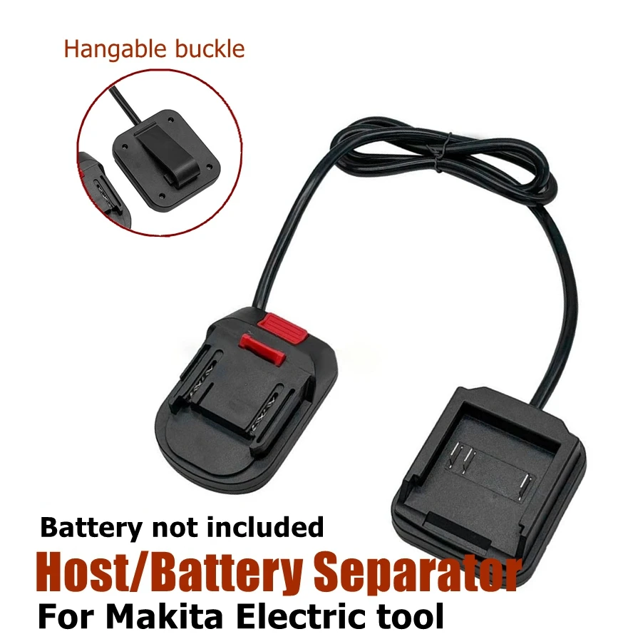 PourbatterieMakita18VpouroutilsélectriquesLomvumZhipuadaptateurdebatterieLi-ionséparateurdecâbled